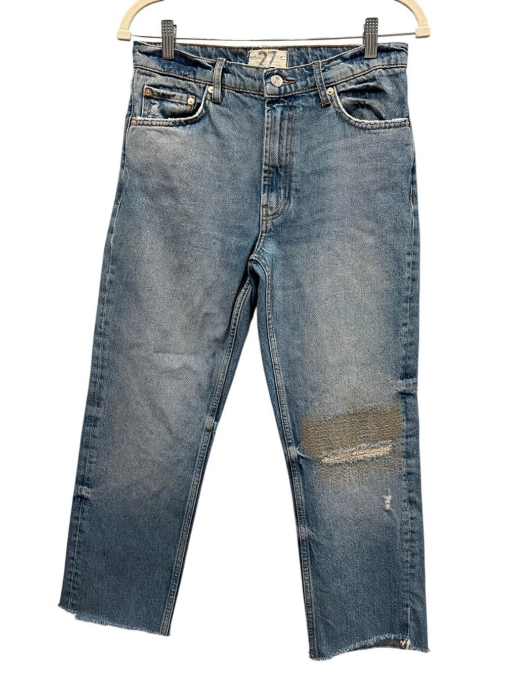 We The Free Vixen Cigarette Jeans, Light Wash, 27